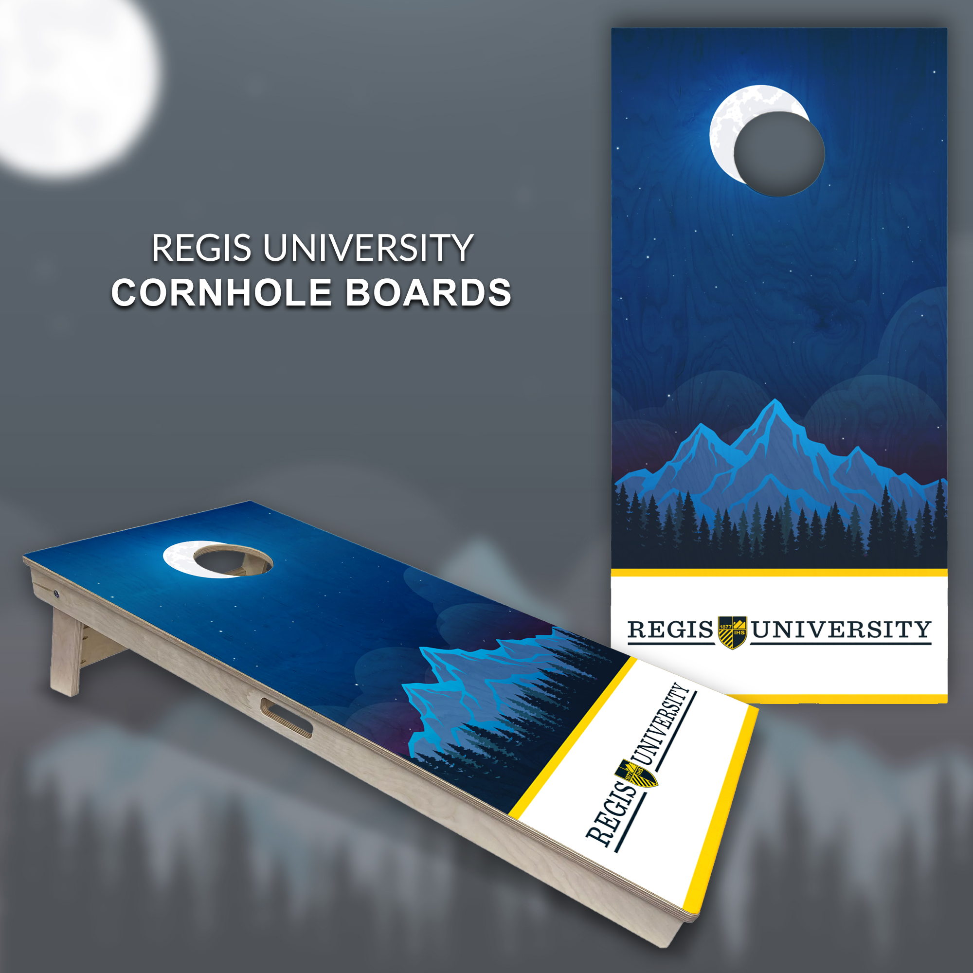 Regis University - Cornhole Boards